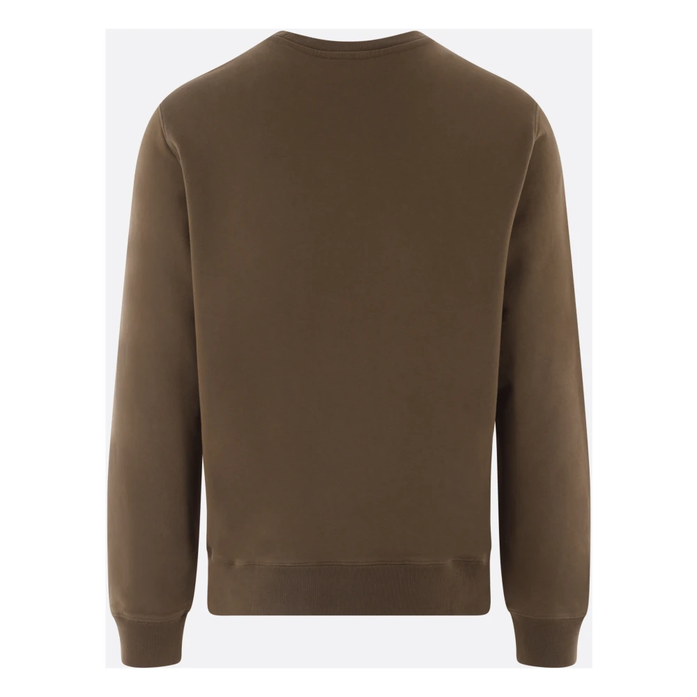 Maison Kitsuné Sweatshirts Hoodies Beige Heren