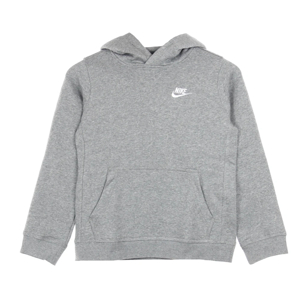 Nike Sportswear Club Pullover Hoodie Gray, Pojke