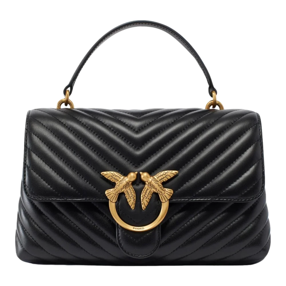Pinko Black Love Lady Puff Classic - Female - Handbags - One Size - Bags
