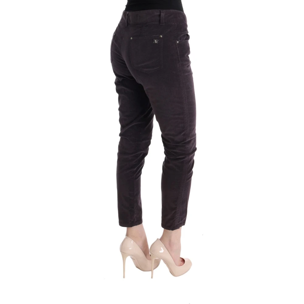 Ermanno Scervino Cropped Trousers Brown Dames