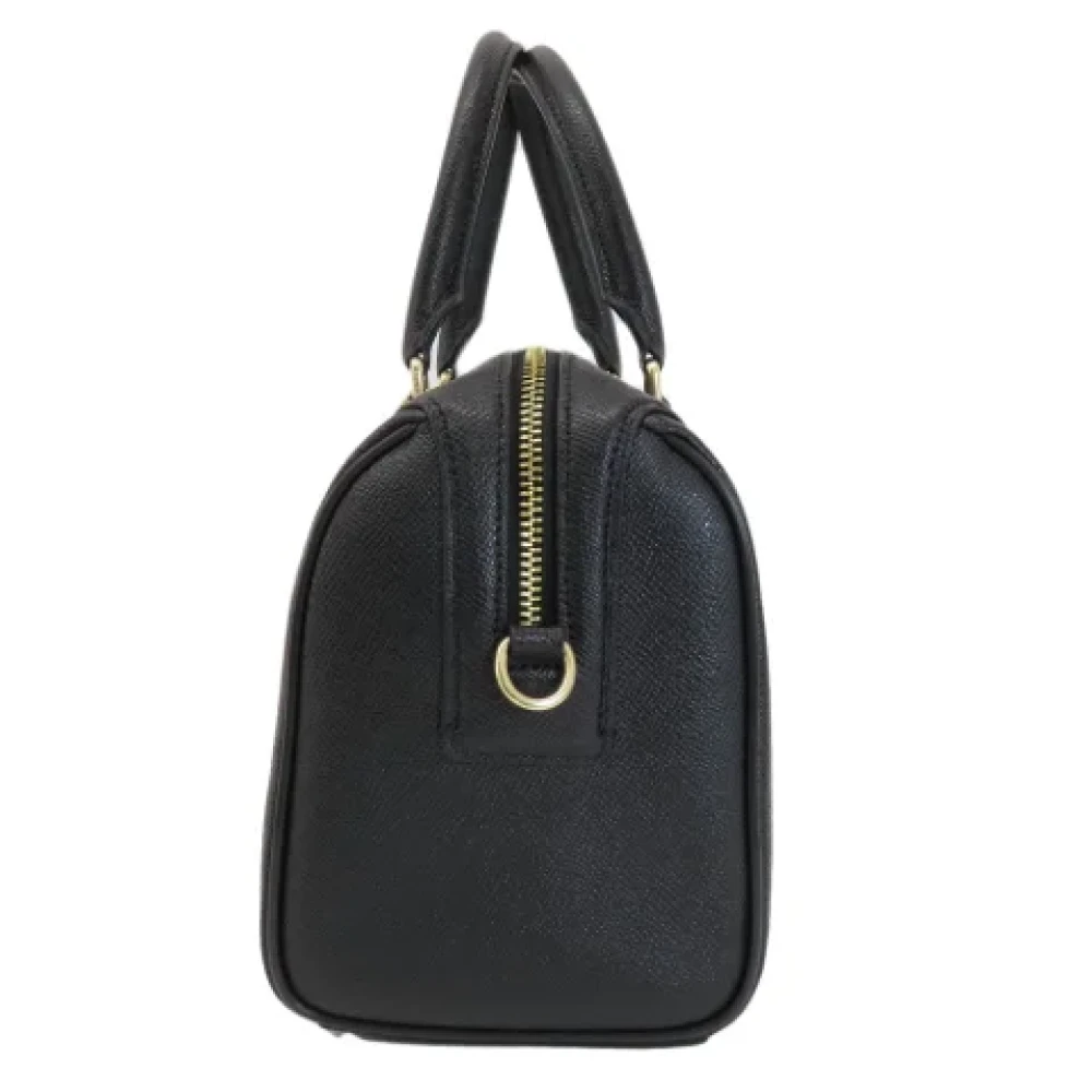 Coach Pre-owned Fabric handbags Black Dames