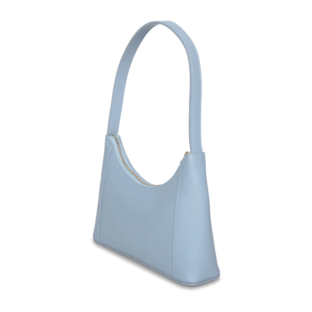 Furla Elegante Leren Mini Tas Lichtblauw Blue Dames