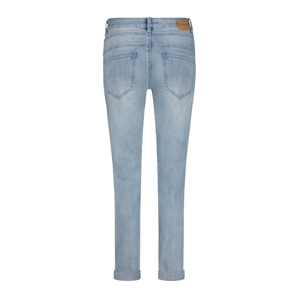 Red Button Ontspannen Bleek Jog Jeans Blue Dames