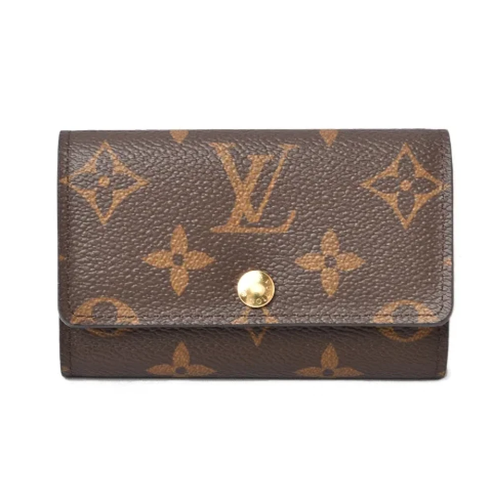 Louis Vuitton Vintage Pre-owned Canvas key-holders Brown Heren