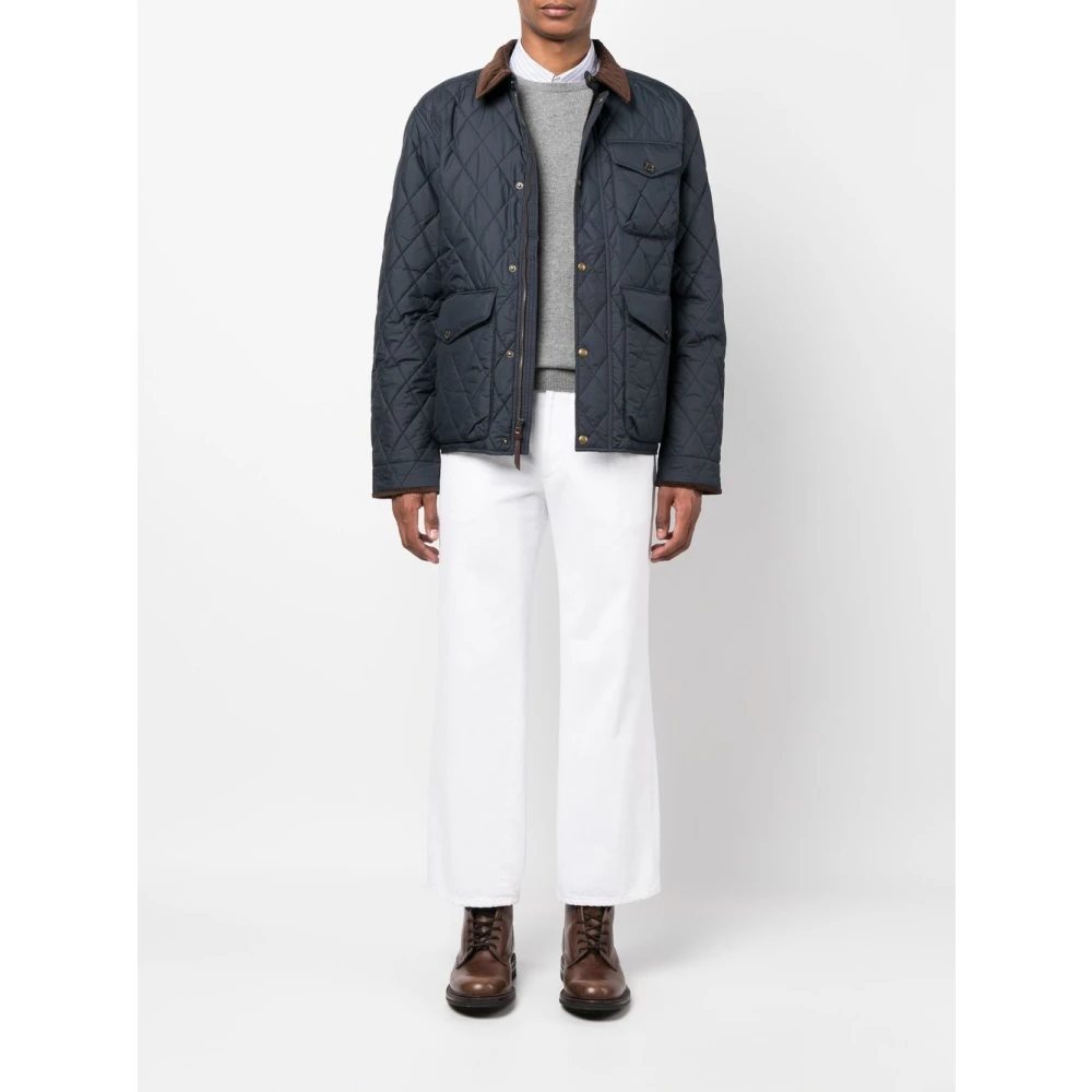 Polo Ralph Lauren Grijze Wollen Trui Aw23 Gray Heren