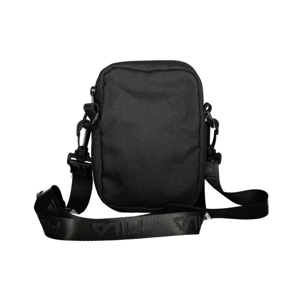 Fila Zwarte Schoudertas met Verstelbare Band Black Heren