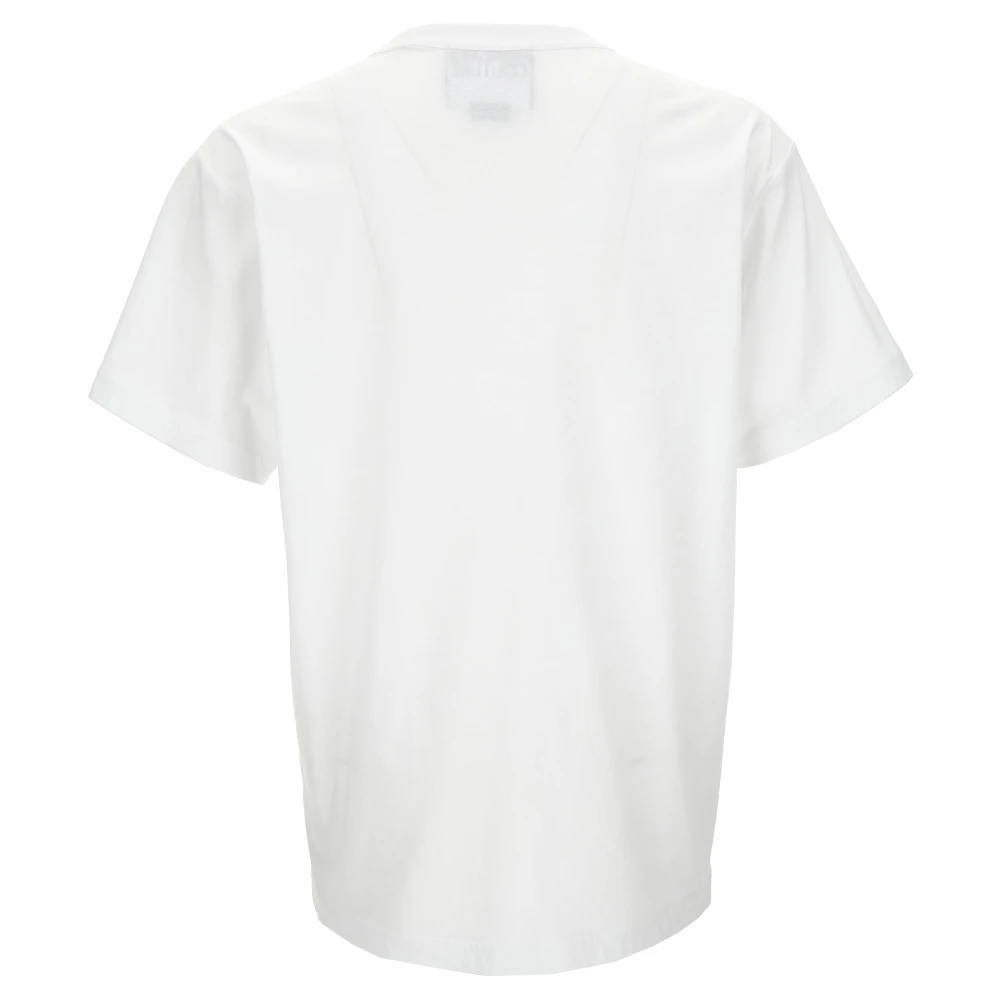 Versace Jeans Couture Stijlvolle T-shirts en Polos White Heren