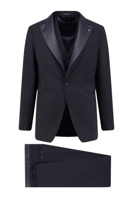 Virgin Wool Tuxedo Med Väst