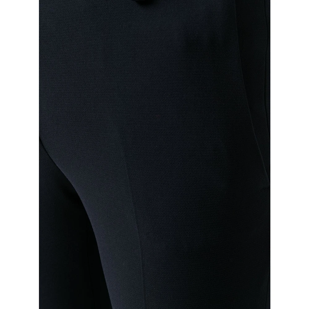 Alberto Biani Blauwe Stretch Bell Bottom Broek Blue Dames