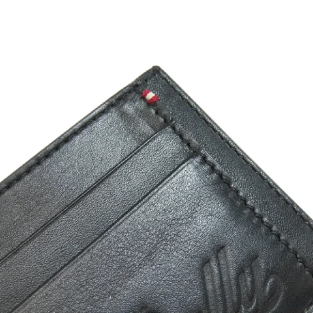 Bally Pre-owned Leather wallets Black Dames