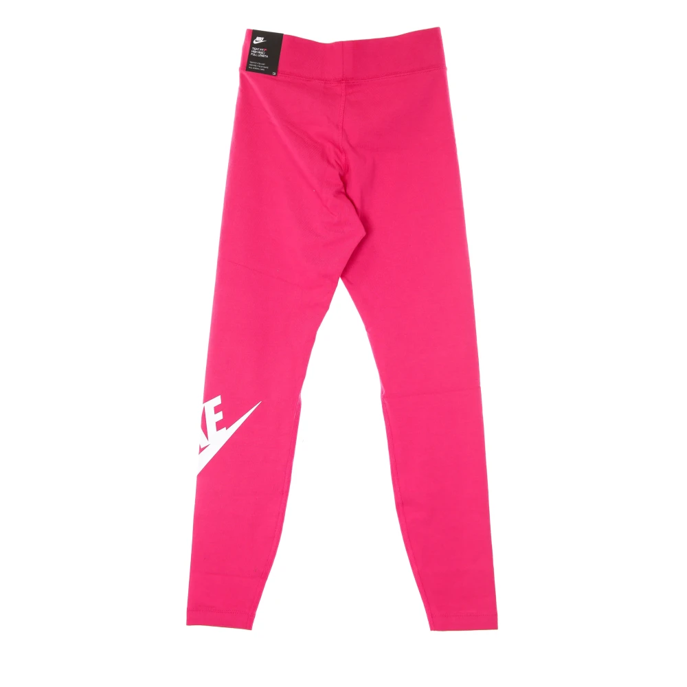 Nike Hoge Taille Slim Fit Leggings Pink Dames