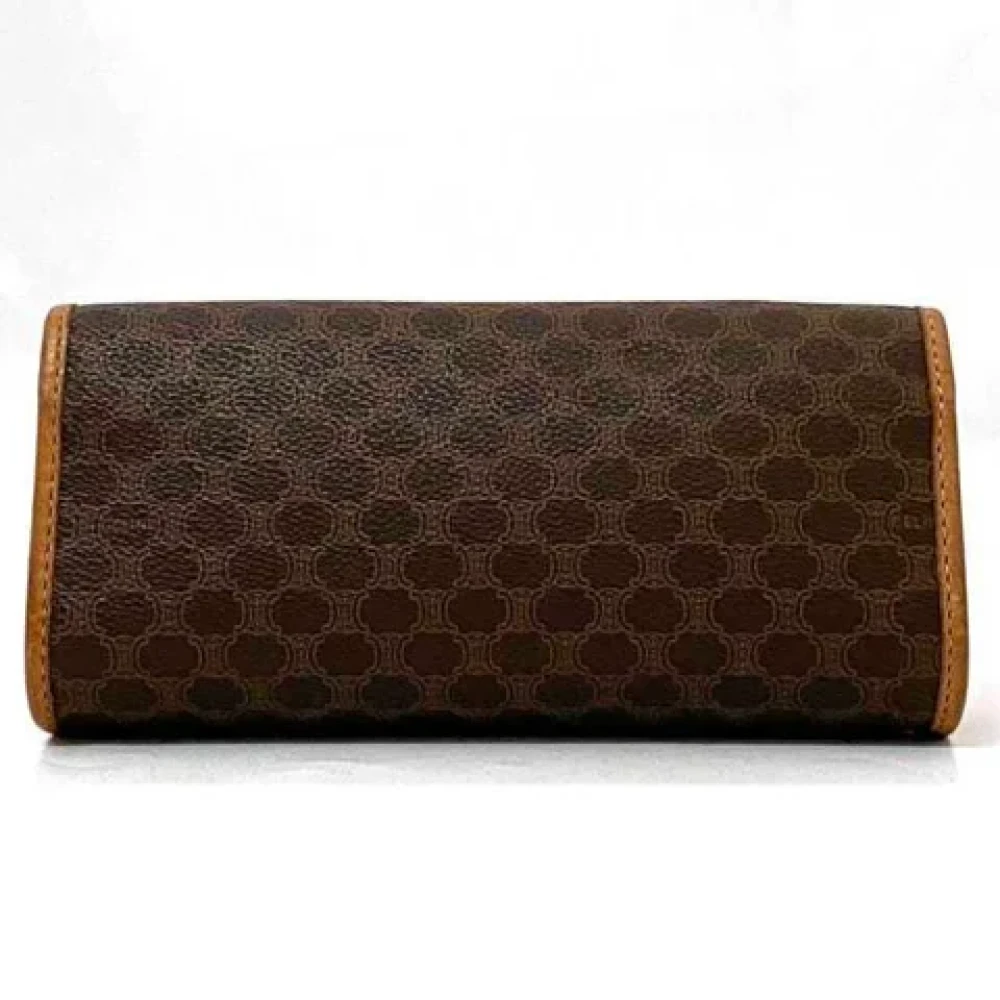 Celine Vintage Pre-owned Leather celine-bags Brown Dames