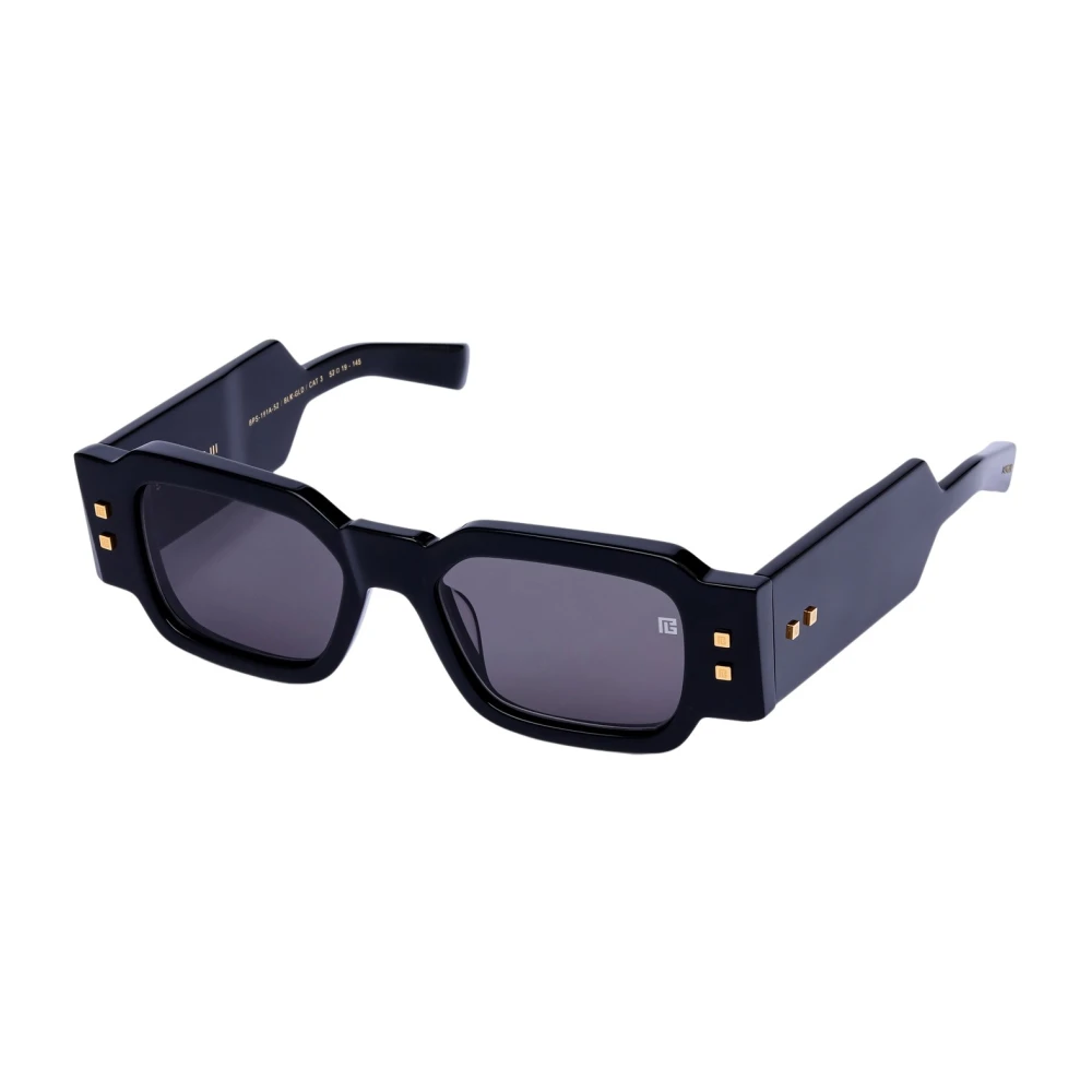 Balmain Unisex Black Olivier Iii Sunglasses - Sunglasses - 52 Mm - Accessories