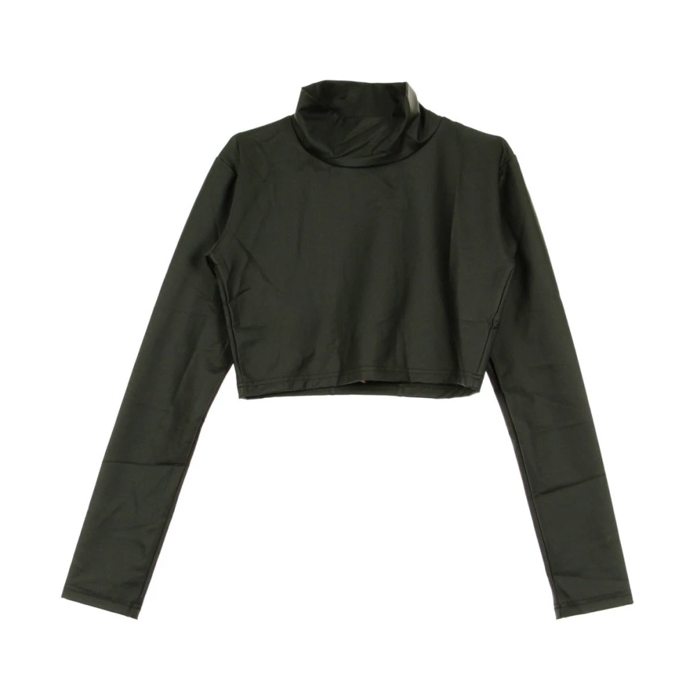 Kappa Vrouw Zwart Tops Dames, L, Katoen, Short T-Shirt