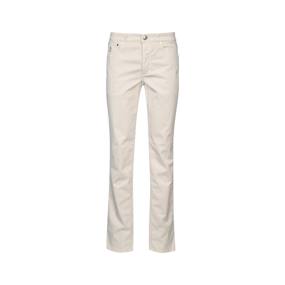 Trousers > Chinos - - Brunello Cucinelli - Modalova