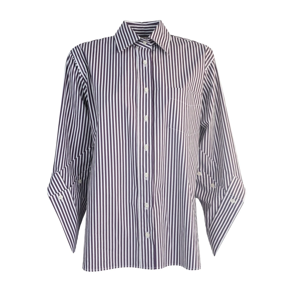 March23 Alice Blouse Purple Dames