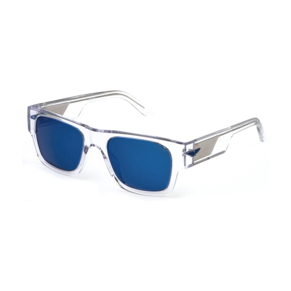 Police Men's Gray Ocean Maxi 1 Mirrored Sunglasses - Sunglasses - 54 Mm - Accessories
