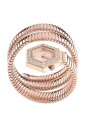 montre-snake-hexagon-or-rose