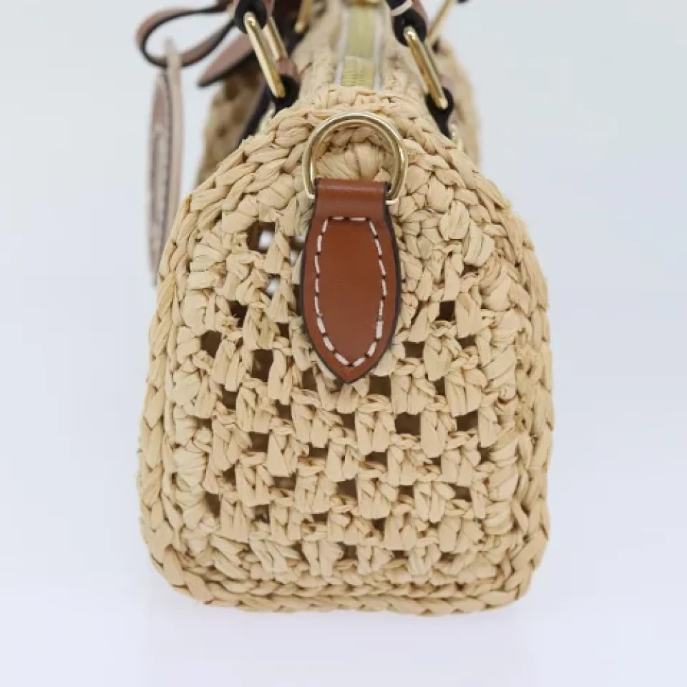 Louis Vuitton Vintage Pre-owned Fabric louis-vuitton-bags Beige Dames