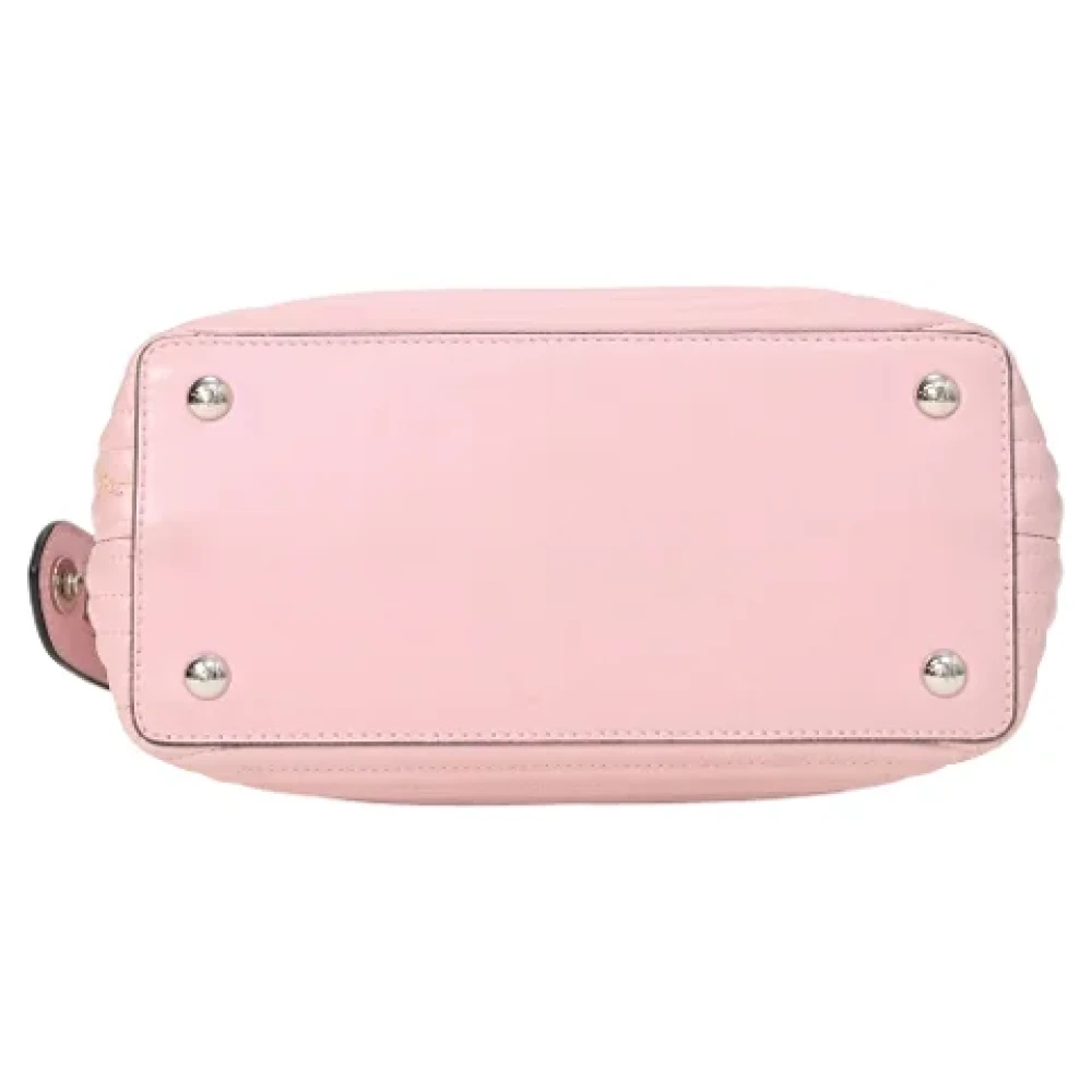 Fendi Vintage Pre-owned Leather fendi-bags Pink Dames