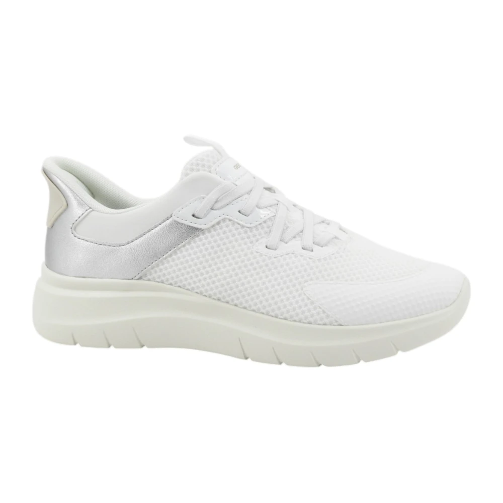 Geox Kvinno Vit Skor Dam, 37 Eu, Sneaker