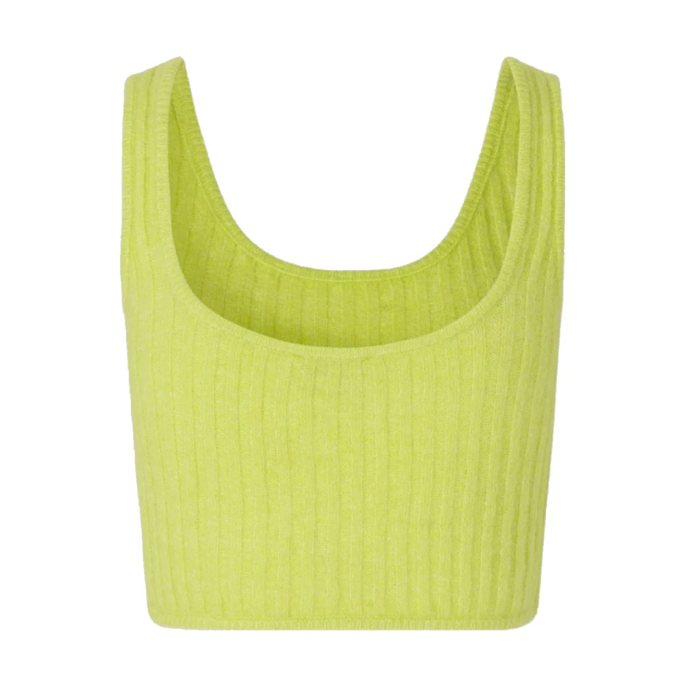 BAUM UND PFERDGARTEN Wild Lime Cropped Top Green Dames