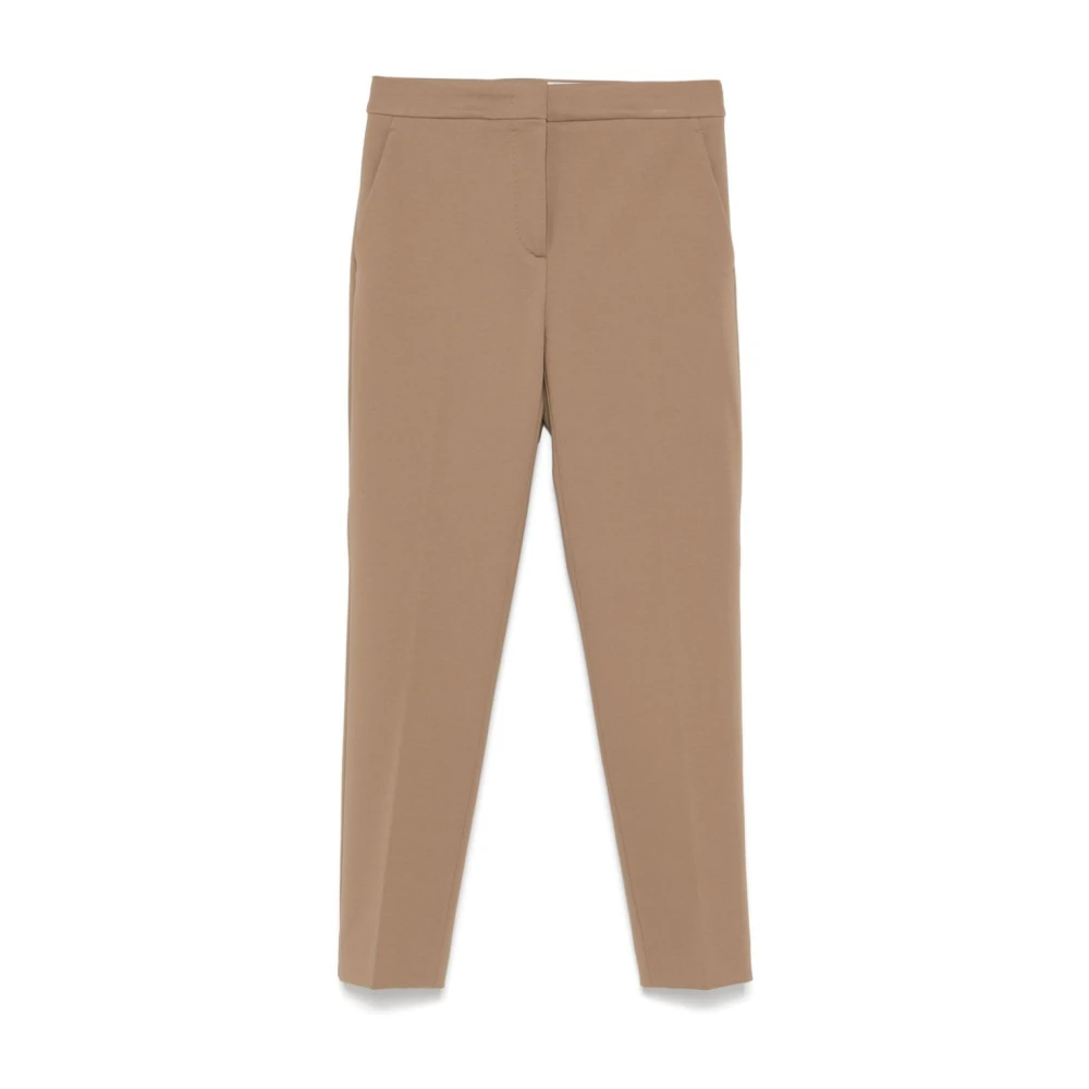 Max Mara Stijlvolle Pegno Jurk Brown Dames