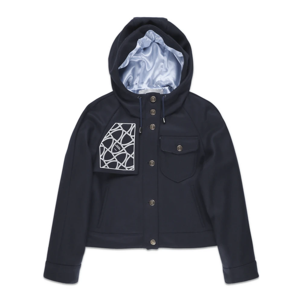 Philippe Model Women's Blue Light Jackets, S, Jacket