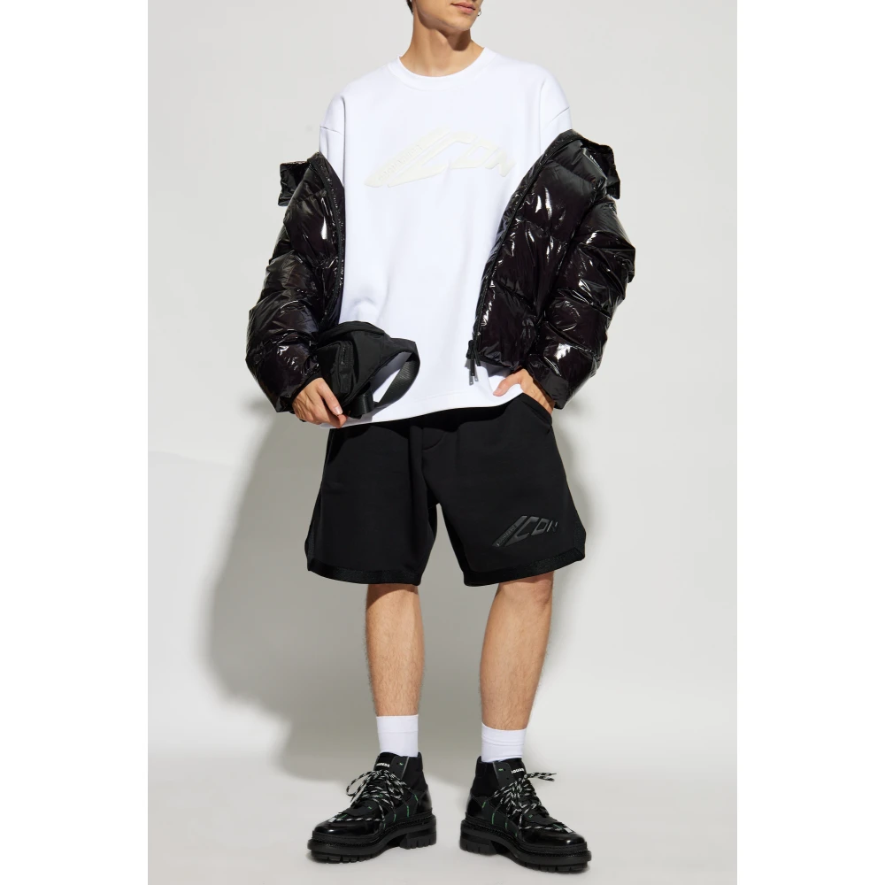 Dsquared2 Logo shorts Black Heren