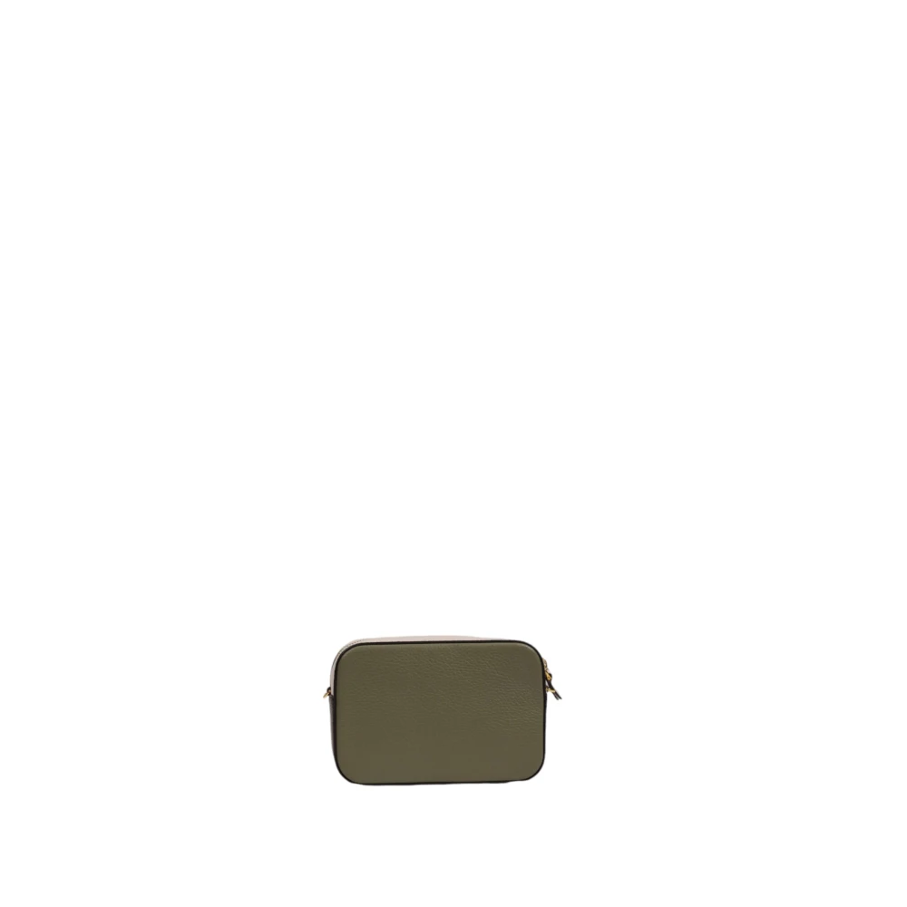 Coccinelle Tricolor Schoudertas Herfst Winter Collectie Green Dames