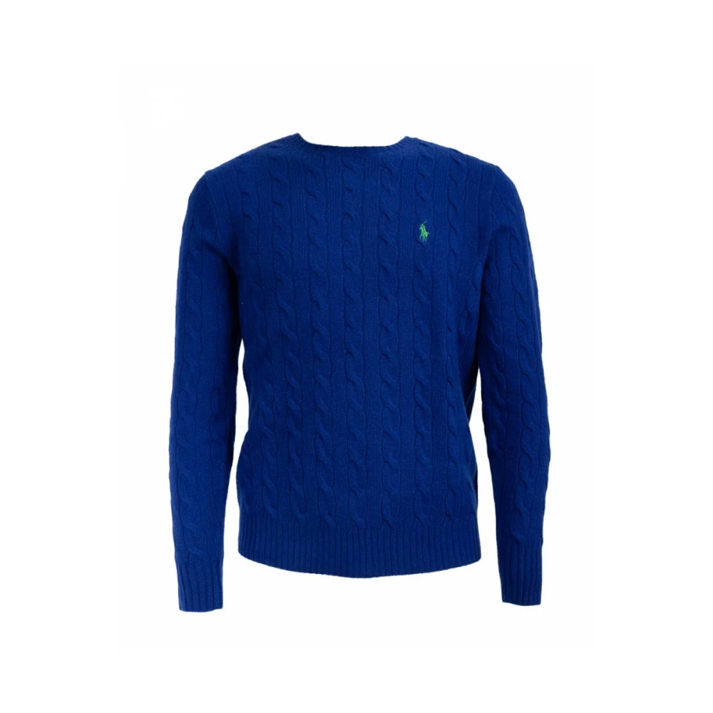 Polo Ralph Lauren Stijlvolle Longsleeve Pullover Trui Blue Heren