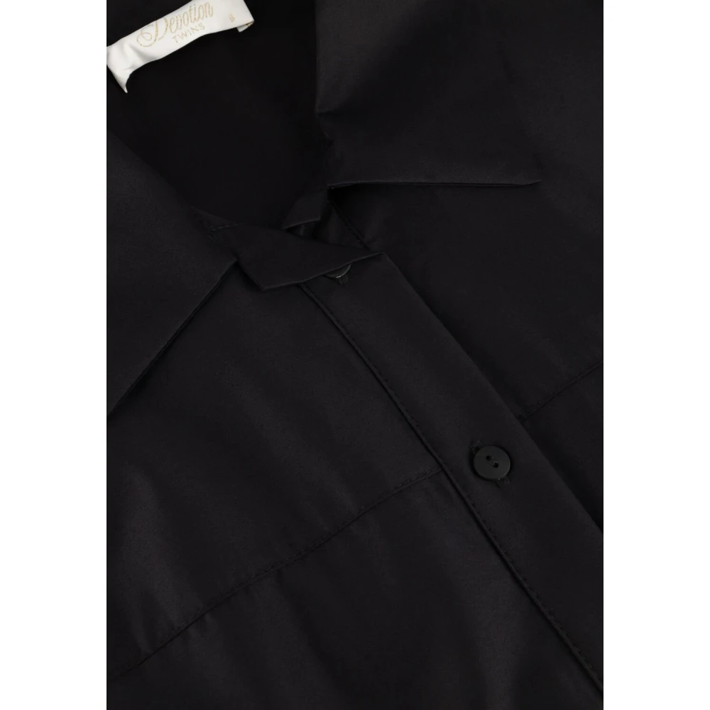 Devotion Zwarte Midi Jurk Elegante Charme Black Dames