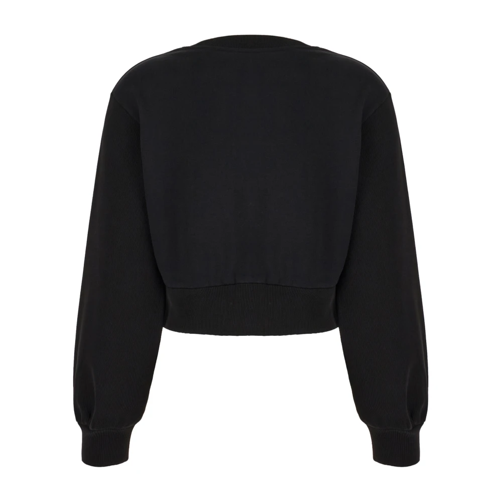 Dolce & Gabbana Stijlvolle Felpe Sweatshirt Black Dames