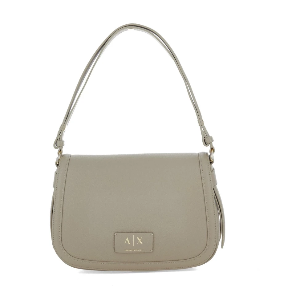 Armani Exchange Vrouw Grijs Tassen Dames, One Size, Messenger Bag