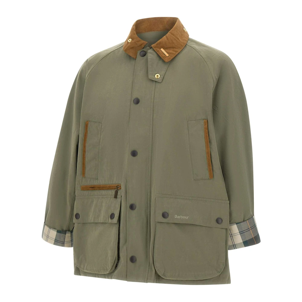 Barbour Men's Green Icons Bedale Casual Jacket - Light Jackets - L - Jackets