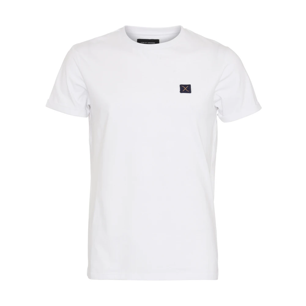 Clean Cut Basic Tee White Heren