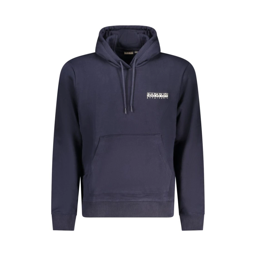 Napapijri Blauwe Katoenen Trui Blue Heren