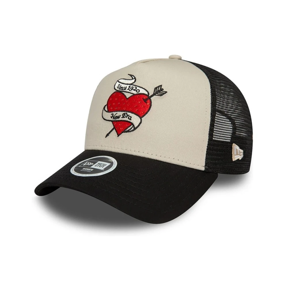 new era Zwarte Strass Truckerpet Multicolor Heren