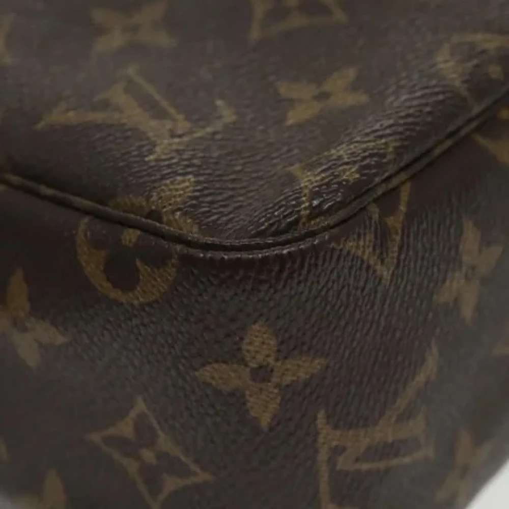 Louis Vuitton Vintage Pre-owned Canvas clutches Brown Dames