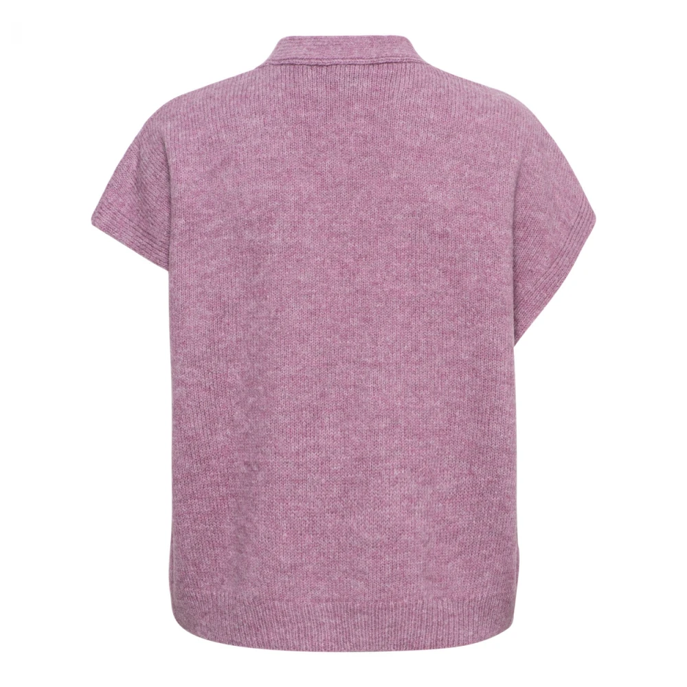 &Co Woman Zachte gebreide cardigan Purple Dames