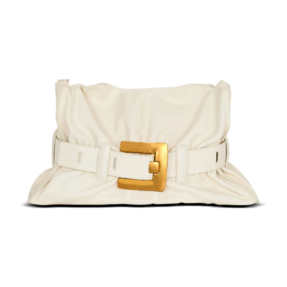 Balmain - Bags > Clutches - Beige - Balmain - Modalova
