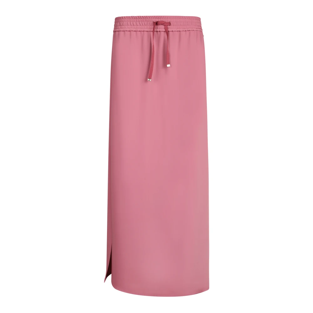 Herno Women's Pink Maxi Skirts, S, Maxi Skirt
