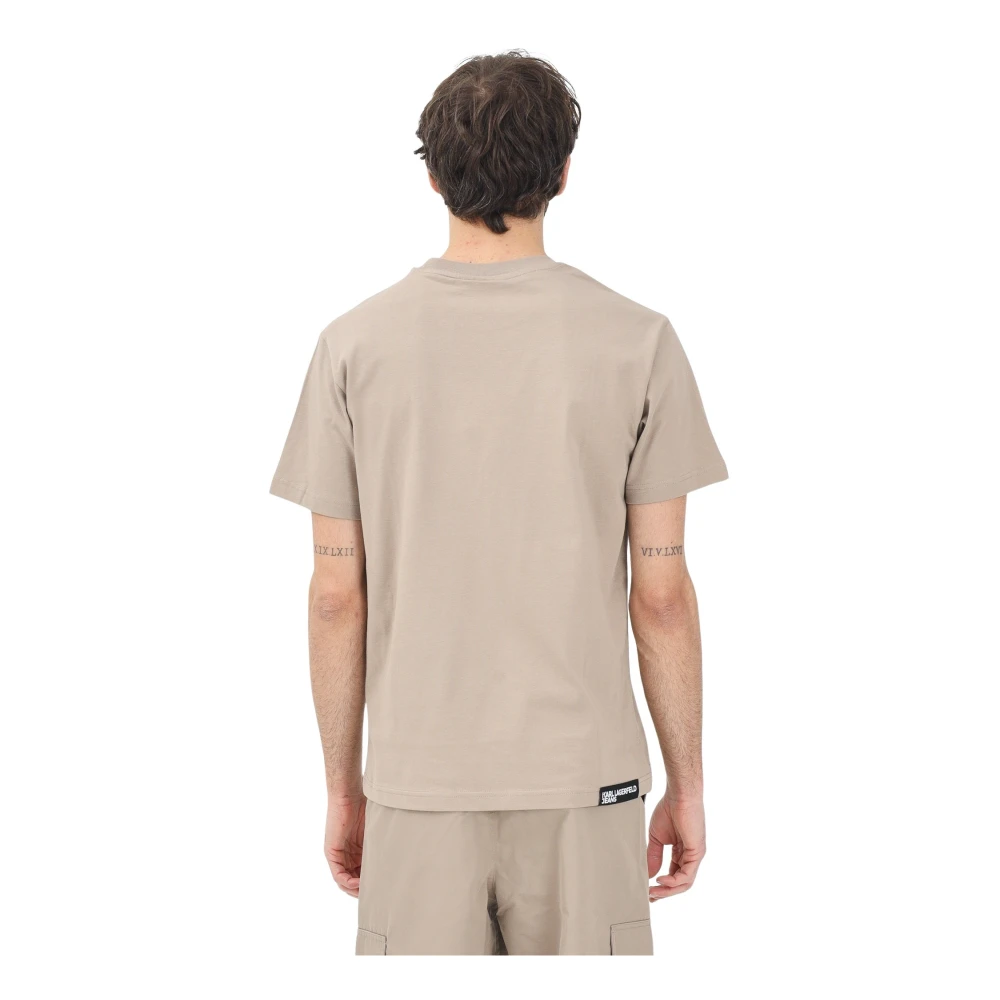 Karl Lagerfeld T-shirts en Polos Brown Heren