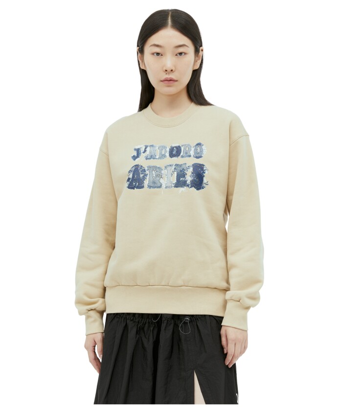 patchwork-sweatshirt-met-logo-print