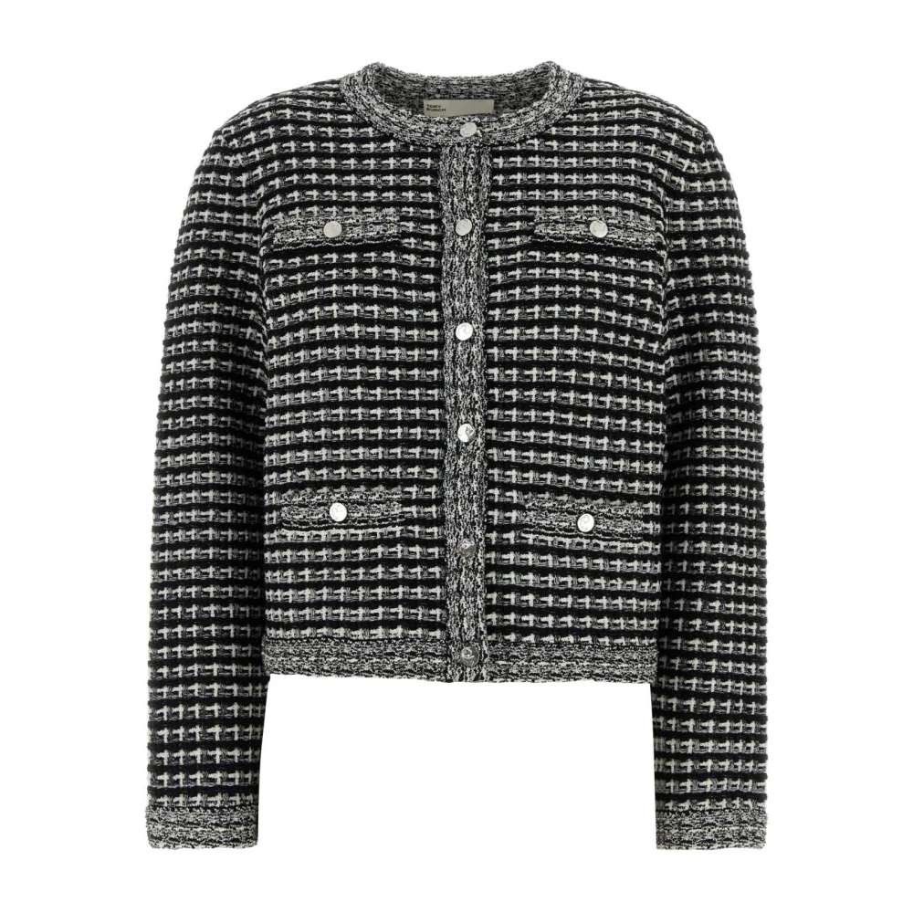 TORY BURCH Geborduurde Jacquard Cardigan Multicolor Dames