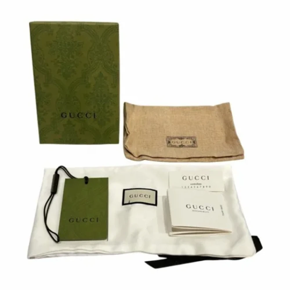 Gucci Vintage Pre-owned Leather key-holders Black Dames