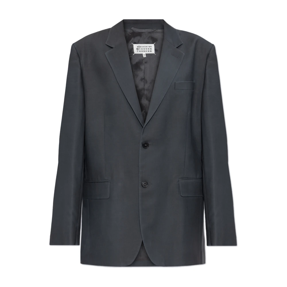 Maison Margiela Wollen blazer Gray Dames