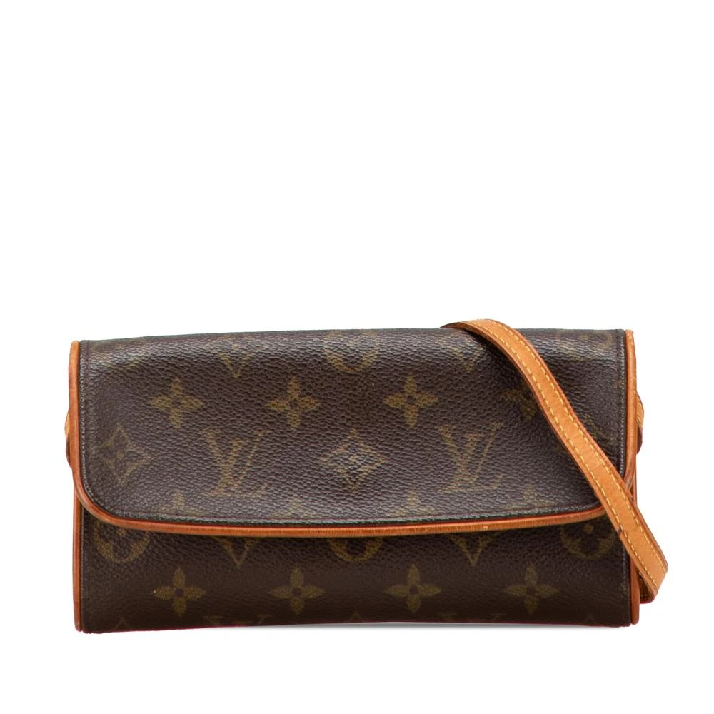 Louis Vuitton Vintage Women's Brown Pre-Owned Stylish Shoulder Bag