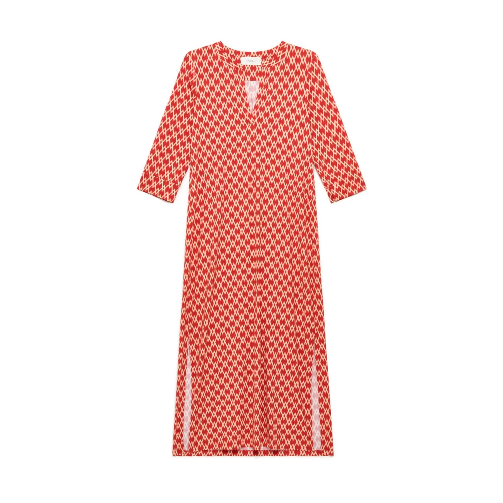 Maliparmi Women's Red Midi Dresses, 2XL, Diamond Glow Dress
