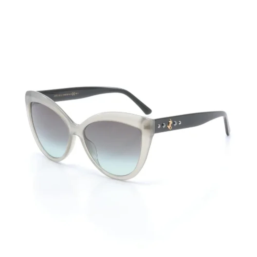 Jimmy Choo Pre-owned Plastic sunglasses Gray Dames